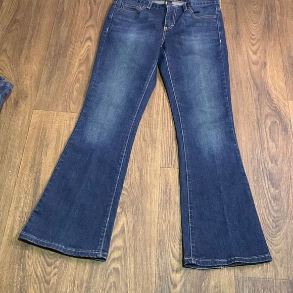 Y2k Calvin‎ Klein flare jeans stretch mid-rise jeans. Stretch 2000 - Picture 1 of 7